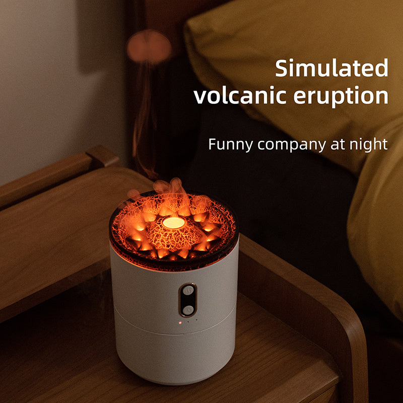 USB Volcanic Flame Oil Diffuser