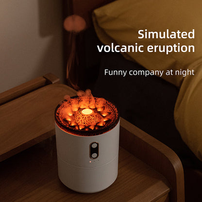 USB Volcanic Flame Oil Diffuser