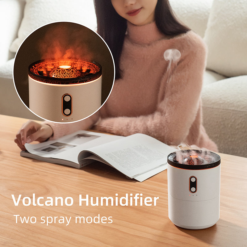 USB Volcanic Flame Oil Diffuser