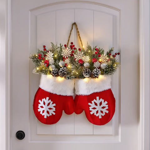 Christmas Garland Door Decoration