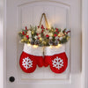 Christmas Garland Door Decoration